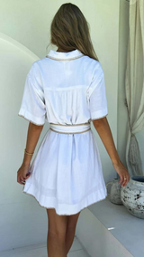 Madrid- Zahara Dress White