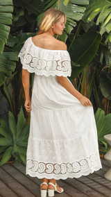 Orion Maxi Dress - White