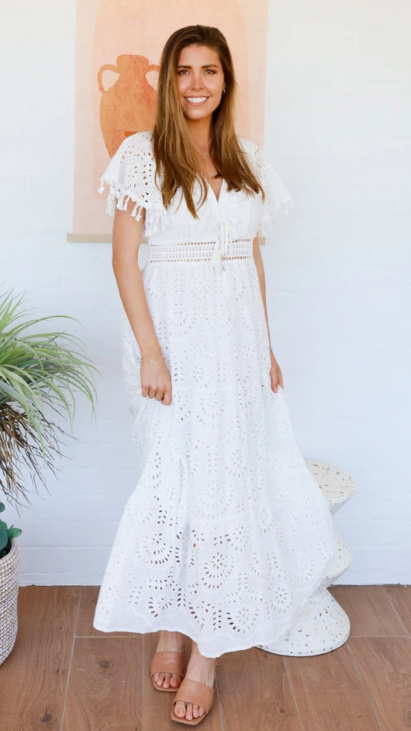 Nerina Maxi - White