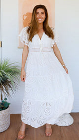 Nerina Maxi - White