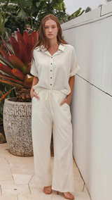 Cora Pants - White