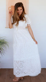 Nerina Maxi - White