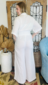 Summah Beach Pants-Pearl