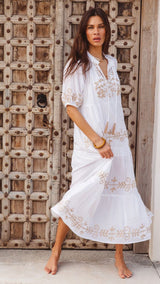 Julia Dress - White