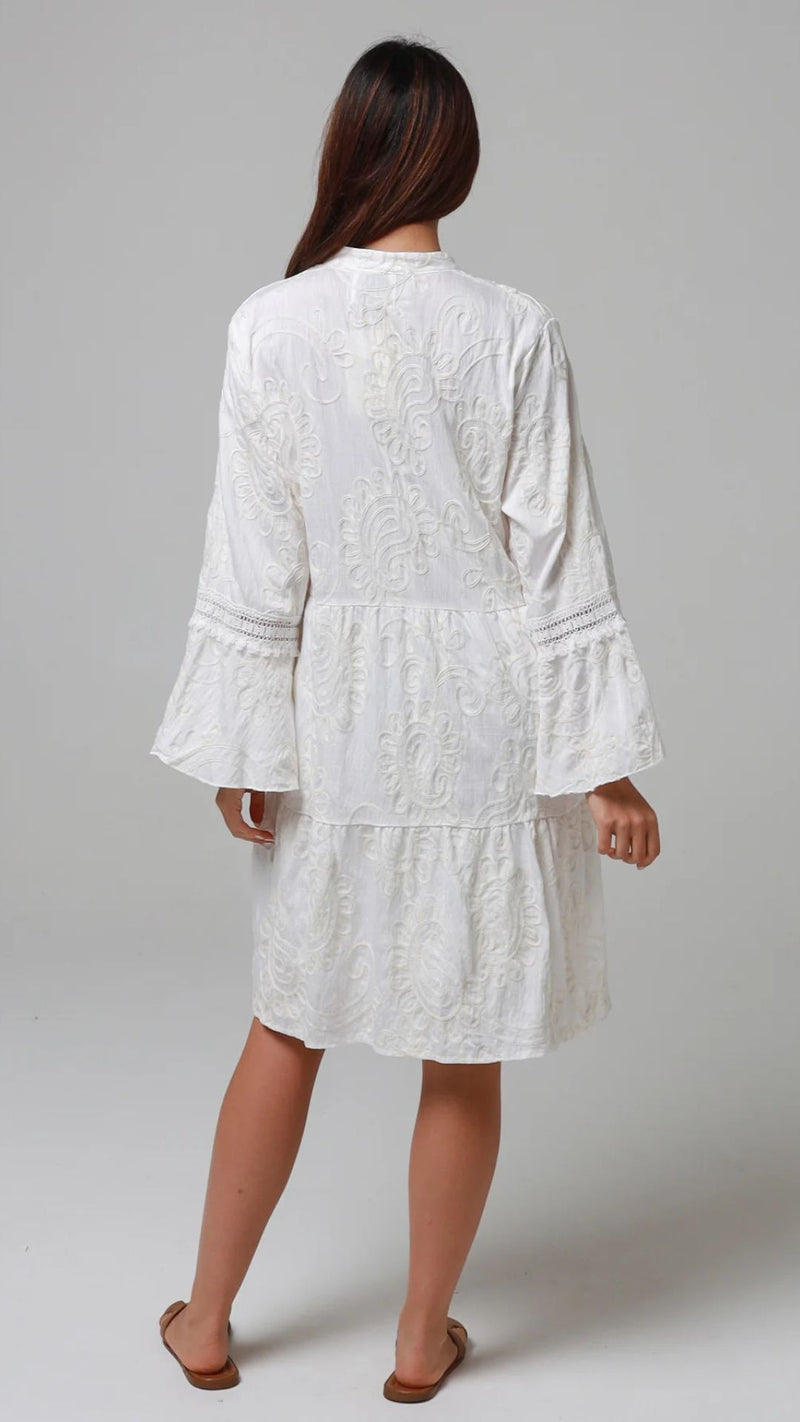 Liora Embroidered  Dress