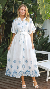 Azure Range-Delphi Dress