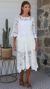 Renee Dress - White