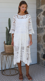 Renee Dress - White