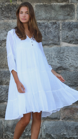 Briar Dress - White