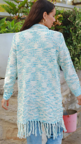 Marianne Cardigan-Aqua