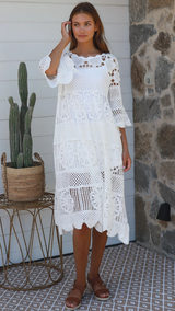 Renee Dress - White
