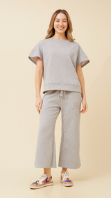 Brooke Lounge Tee-Marle