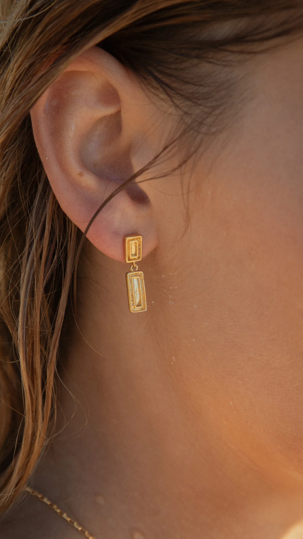 Dune Earrings - Gold