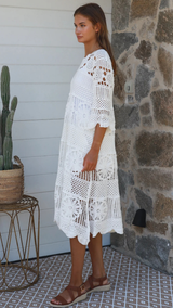 Renee Dress - White