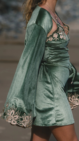 Hendrix Kimono Jacket - Moss