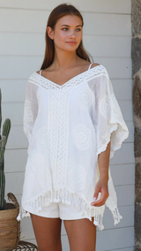 Lilah Kaftan - White