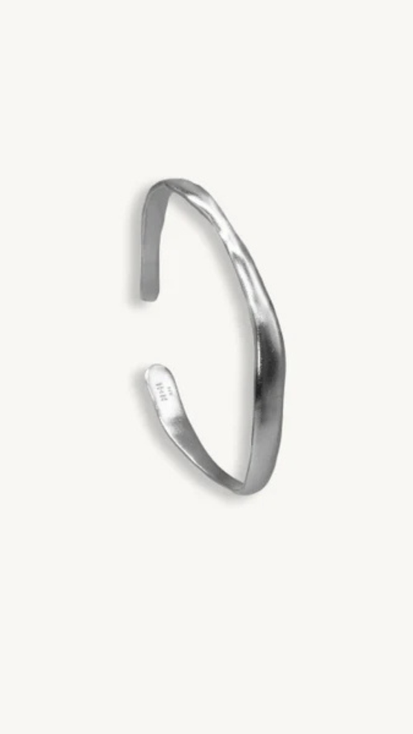 Lagoon Bangle -Silver