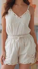 Dove Shorts - Natural