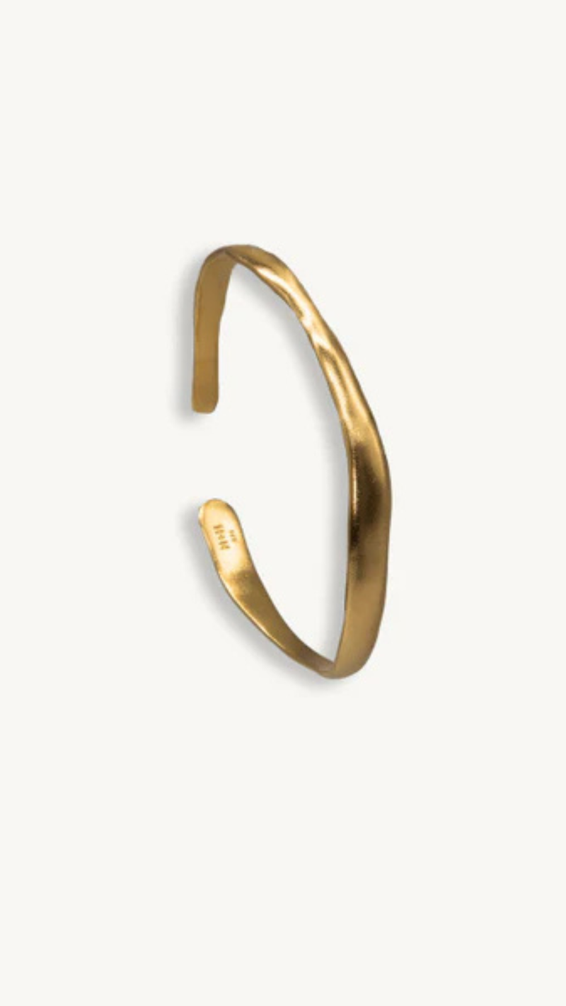 Lagoon Bangle - Gold