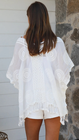 Lilah Kaftan - White