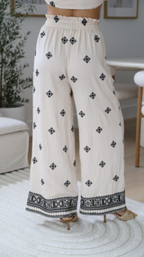 Cream Elandra -Chicago Pants