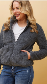 Teddi Jacket - Pewter