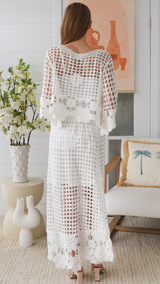 Heidi Skirt - White
