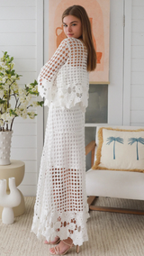Heidi Skirt - White