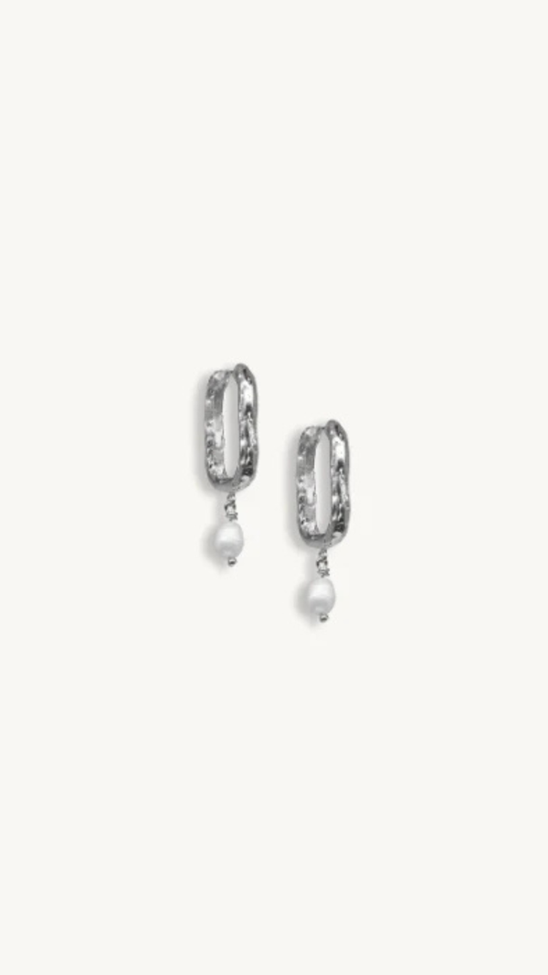 Isle Hoops - Silver