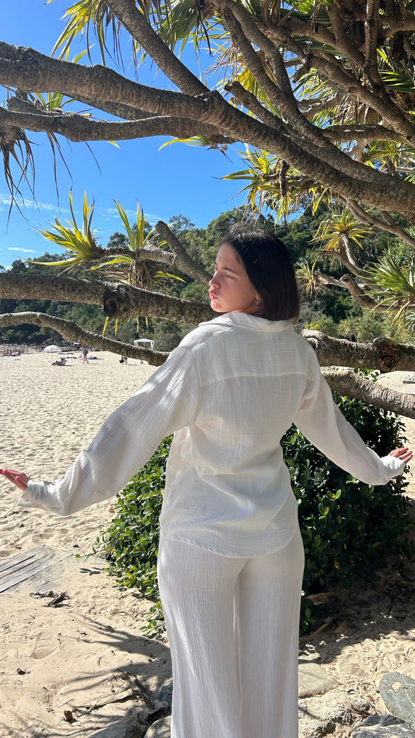 Sloane Shirt - White