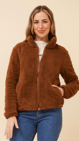 Teddi Jacket - Cinnamon