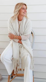 Skye Scarf-Cream