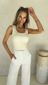 Theresa Tank - Buttercup