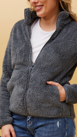 Teddi Jacket - Pewter