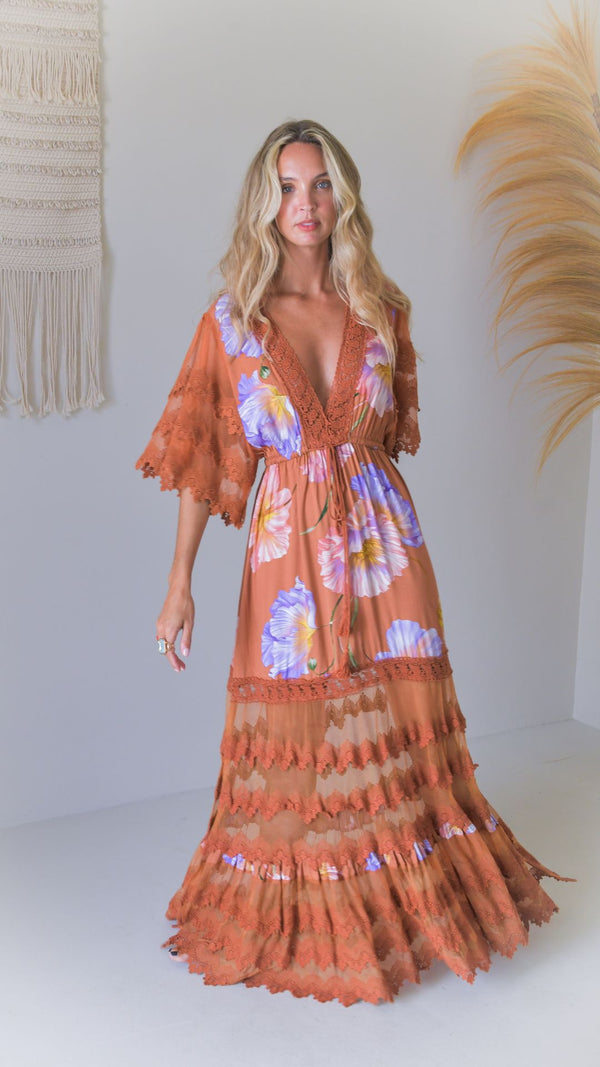 Amara Bloom- Bungalow Maxi
