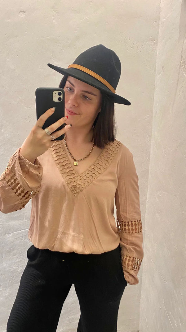 Talia Top-Nude