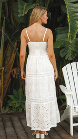 Elisara Maxi Dress - White