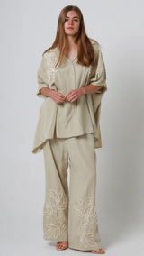 Tully Pants - Pale Olive