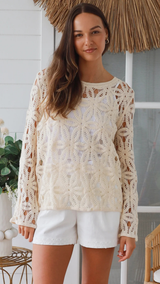 Taleah Crochet Top