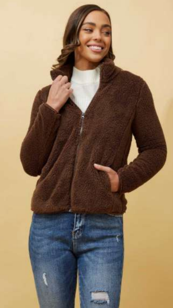 Teddi Jacket - Chocolate