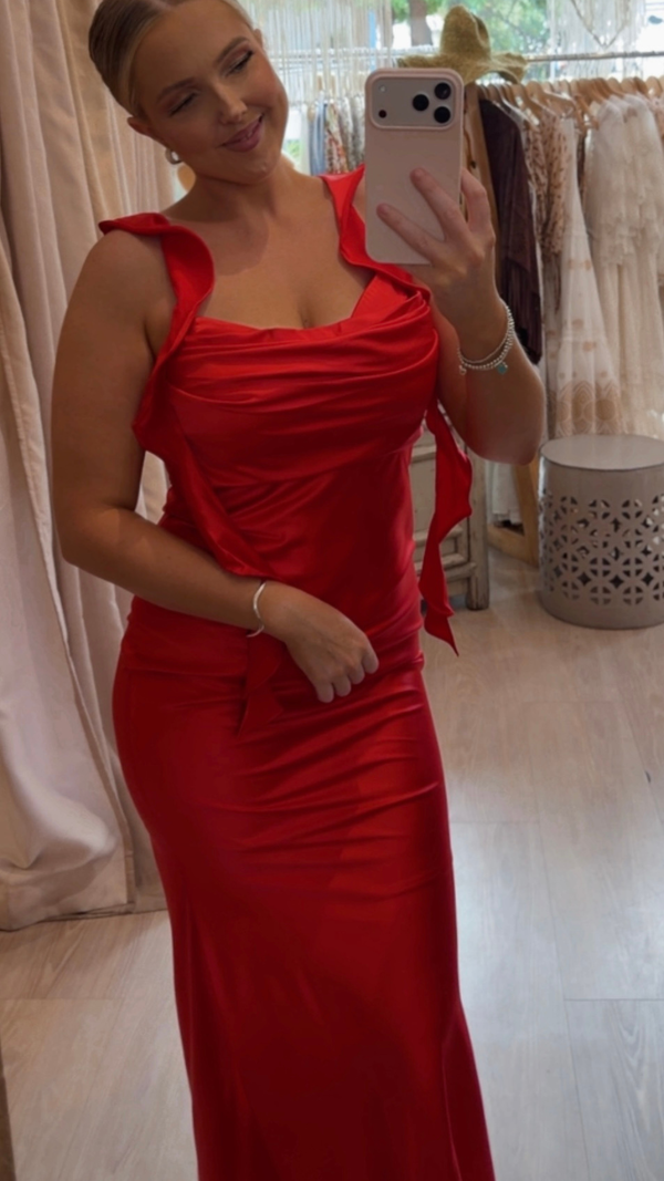 Sabine Dress - Red