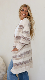 Sarina Cardigan-Oatmeal