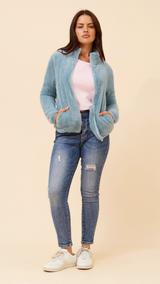 Teddi Jacket - Blue