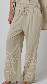 Tully Pants - Pale Olive