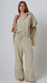 Tully Pants - Pale Olive