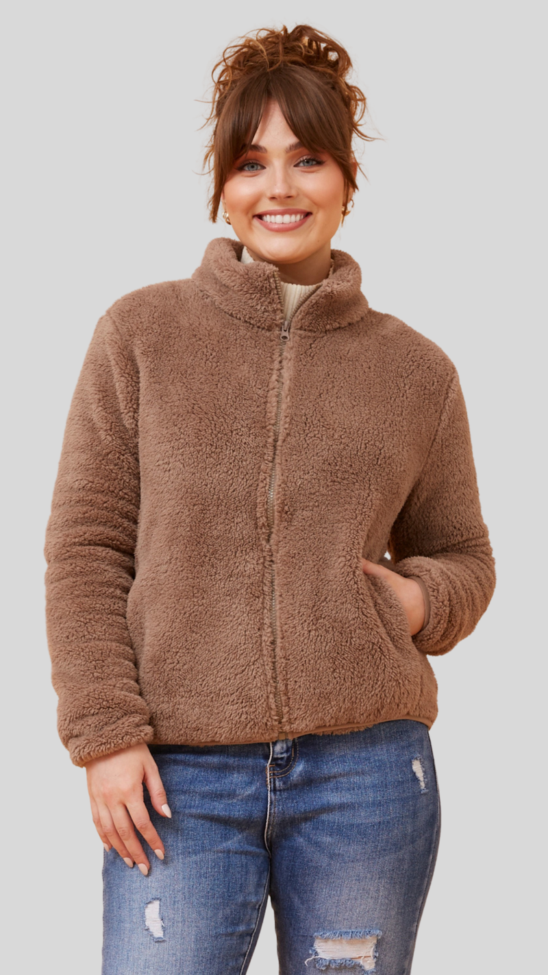 Teddi Jacket- Mocha