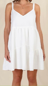 Errin Mini Dress - White