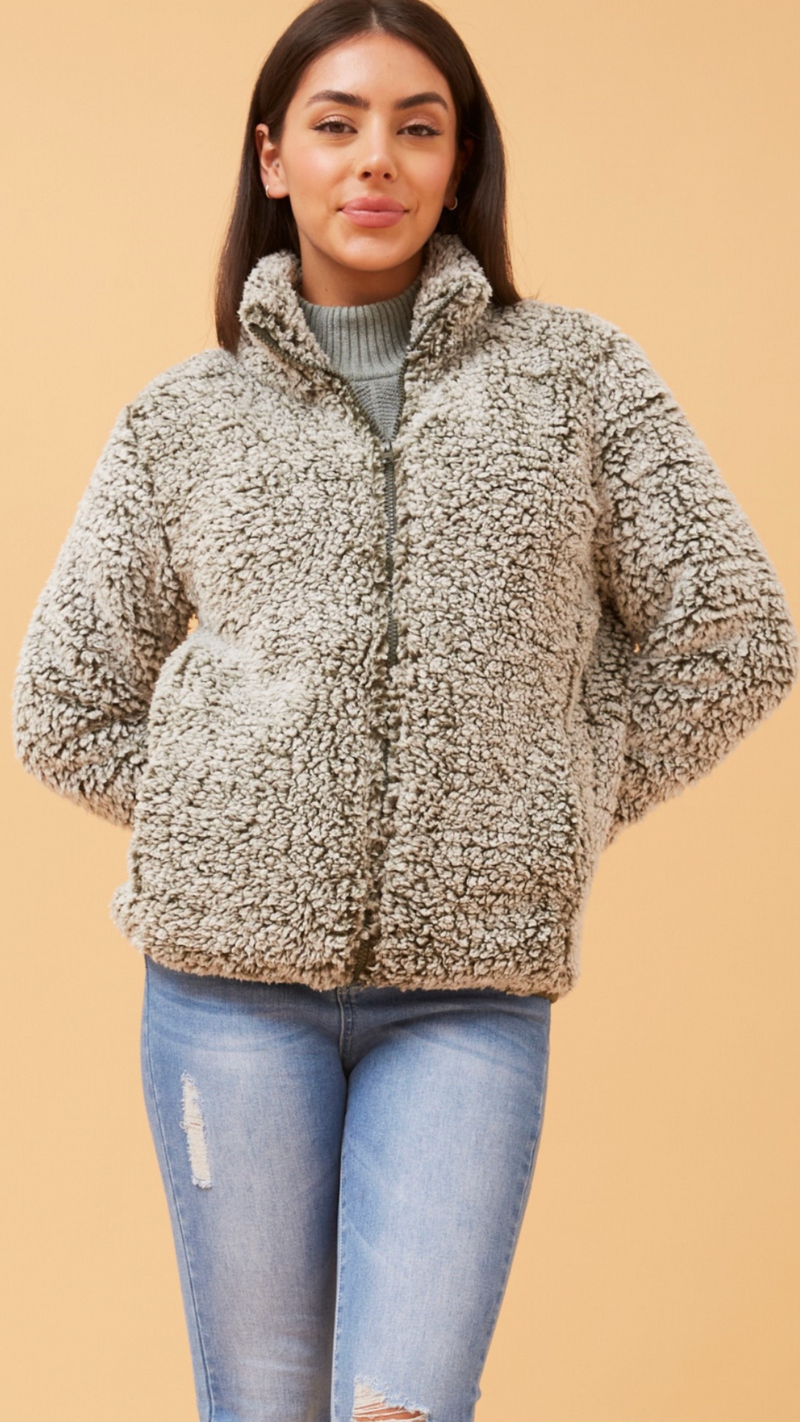 Teddi Jacket - Khaki