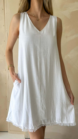 Vera Dress-White