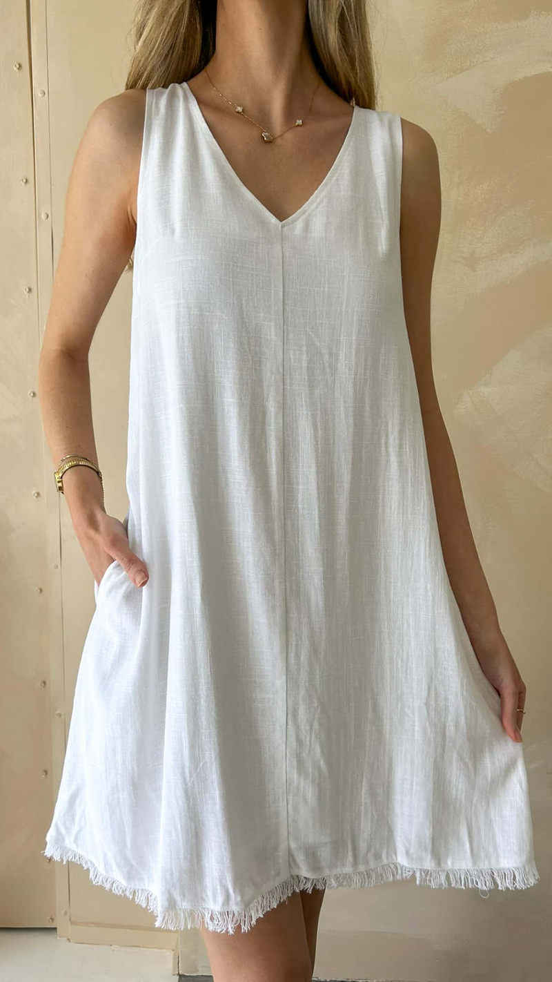 Vera Dress-White